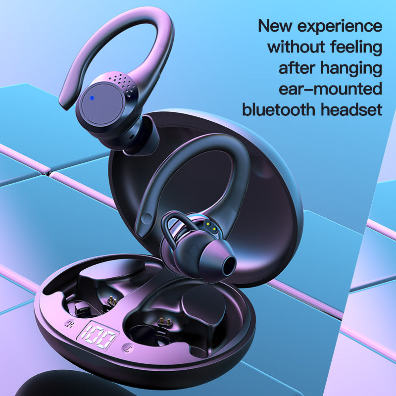 Bluetooth Sports Wireless Noise-canceling Earbuds With Deep