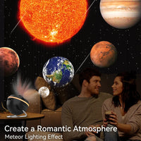 12-in-1 Galaxy Star Projector - Meteor Night Light Lamp with Ultra Clear HD Projection